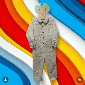 OSO & Me Boiler Suit
Play for blue marks
4 years
Cream